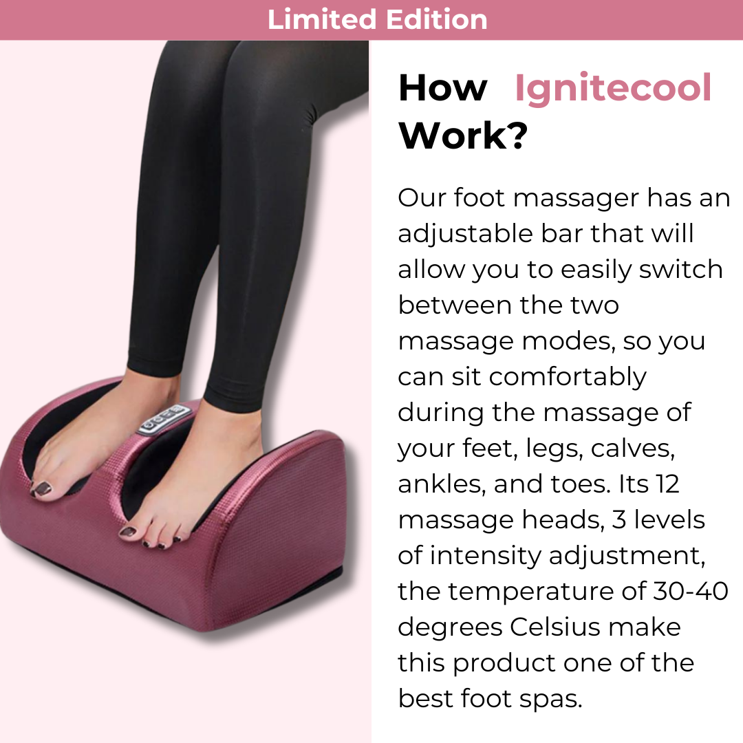 Automatic foot and legs massager