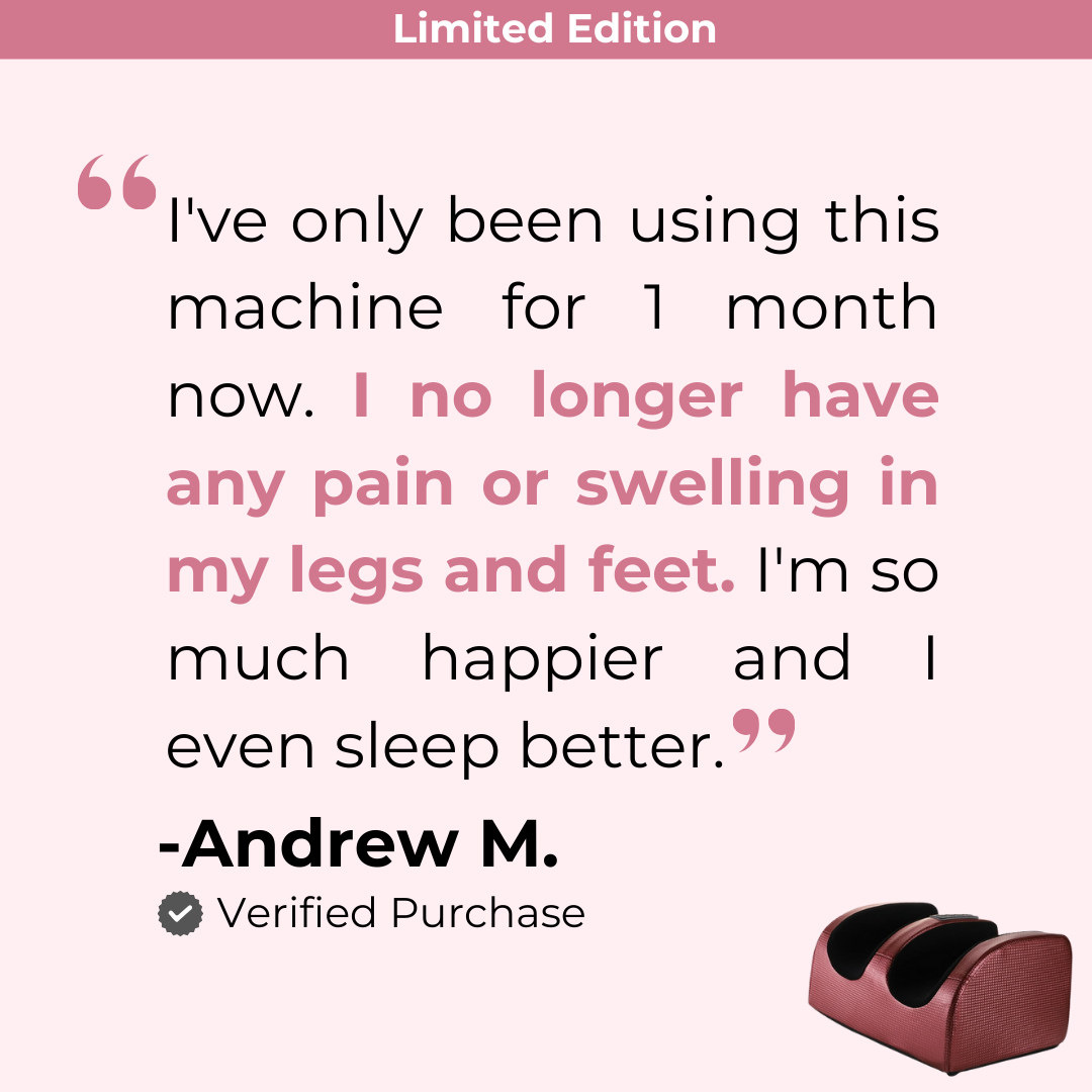 Automatic foot and legs massager