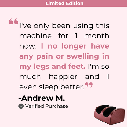 Automatic foot and legs massager